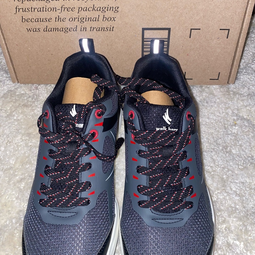 Men's Black and Gray Athletic Shoes